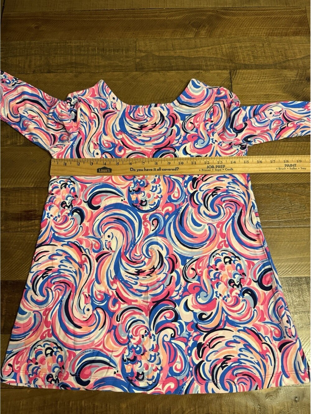 Lilly Pulitzer Ophelia Swing Top Shirt Raz Berry Flaminggals Size XXS NWOT - Picture 8 of 10